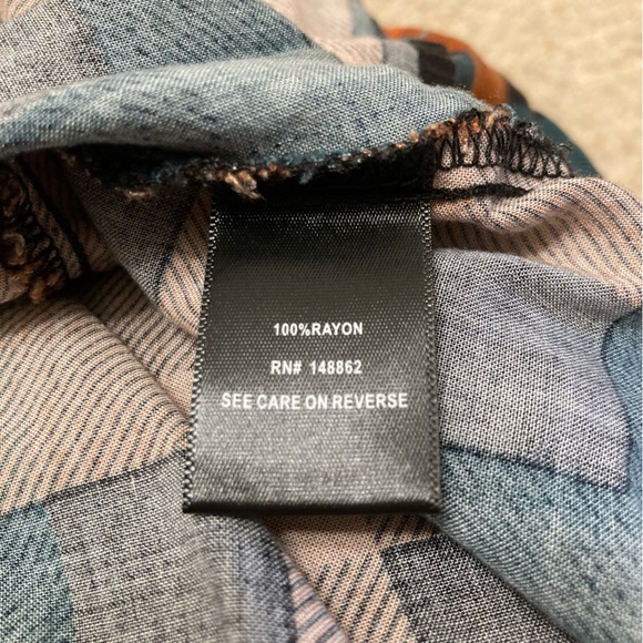 Torrid Mini Challis Skirtall Women’s 0 Orange Green Plaid Twee Suspenders Skirt - Picture 7 of 7